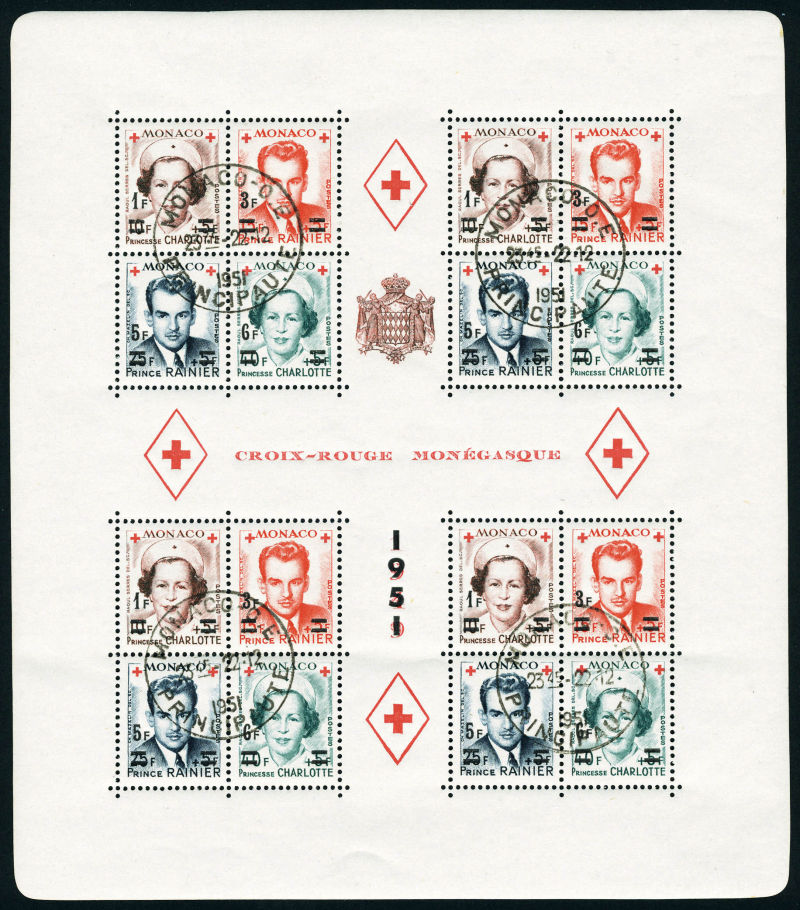 Lot 1515 - MONACO, FRENCH COLONIES A-Z INCLUDING RARITIES cavalle - Francois Feldman F.C.N.P François FELDMAN sale #135 Lot 1515 - MONACO, FRENCH COLONIES A-Z INCLUDING RARITIES cavalle - Francois Feldman F.C.N.P François FELDMAN sale #135