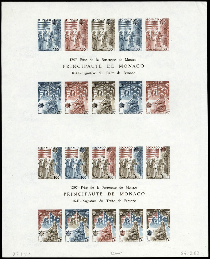 Lot 1525 - MONACO, FRENCH COLONIES A-Z INCLUDING RARITIES chine - Francois Feldman F.C.N.P François FELDMAN sale #135 Lot 1525 - MONACO, FRENCH COLONIES A-Z INCLUDING RARITIES chine - Francois Feldman F.C.N.P François FELDMAN sale #135