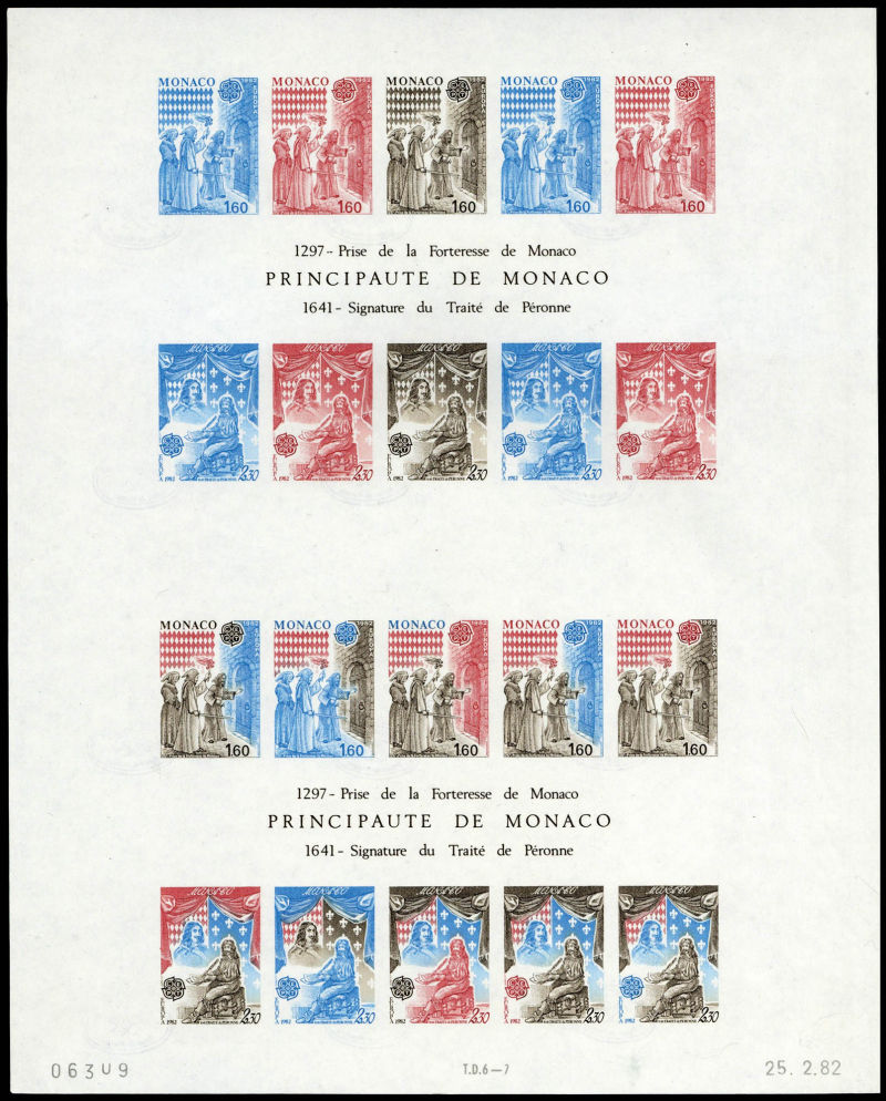 Lot 1526 - MONACO, FRENCH COLONIES A-Z INCLUDING RARITIES chine - Francois Feldman F.C.N.P François FELDMAN sale #135 Lot 1526 - MONACO, FRENCH COLONIES A-Z INCLUDING RARITIES chine - Francois Feldman F.C.N.P François FELDMAN sale #135