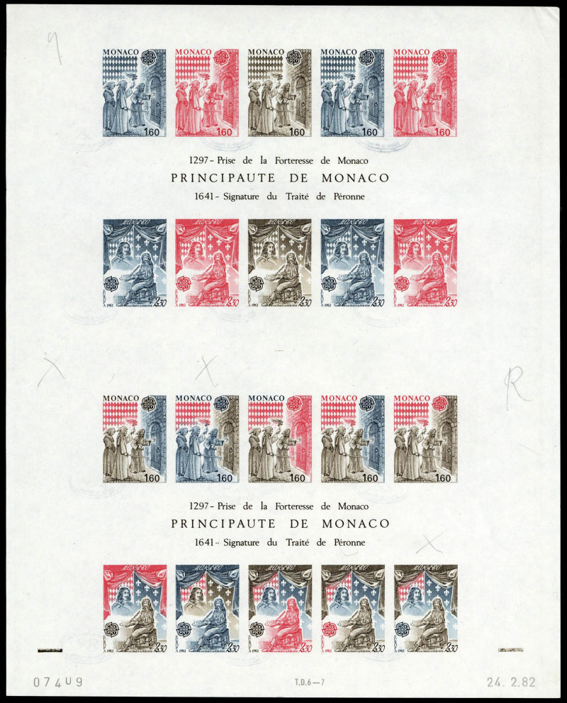 Lot 1527 - MONACO, FRENCH COLONIES A-Z INCLUDING RARITIES chine - Francois Feldman F.C.N.P François FELDMAN sale #135 Lot 1527 - MONACO, FRENCH COLONIES A-Z INCLUDING RARITIES chine - Francois Feldman F.C.N.P François FELDMAN sale #135