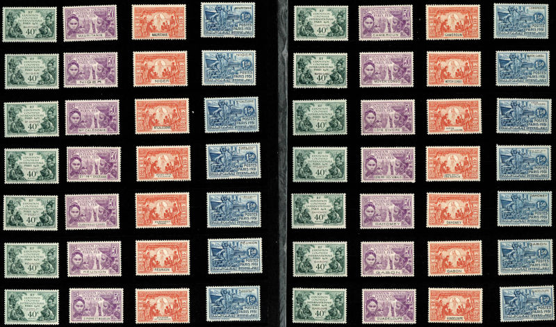 Lot 1573 - MONACO, FRENCH COLONIES A-Z INCLUDING RARITIES congo - Francois Feldman F.C.N.P François FELDMAN sale #135 Lot 1573 - MONACO, FRENCH COLONIES A-Z INCLUDING RARITIES congo - Francois Feldman F.C.N.P François FELDMAN sale #135