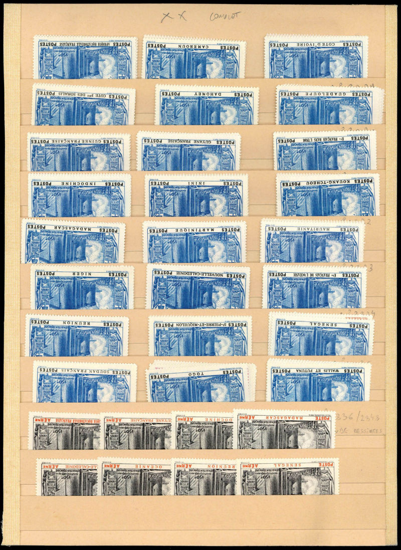 Lot 1577 - MONACO, FRENCH COLONIES A-Z INCLUDING RARITIES cote d'ivoire - Francois Feldman F.C.N.P François FELDMAN sale #135 Lot 1577 - MONACO, FRENCH COLONIES A-Z INCLUDING RARITIES cote d'ivoire - Francois Feldman F.C.N.P François FELDMAN sale #135