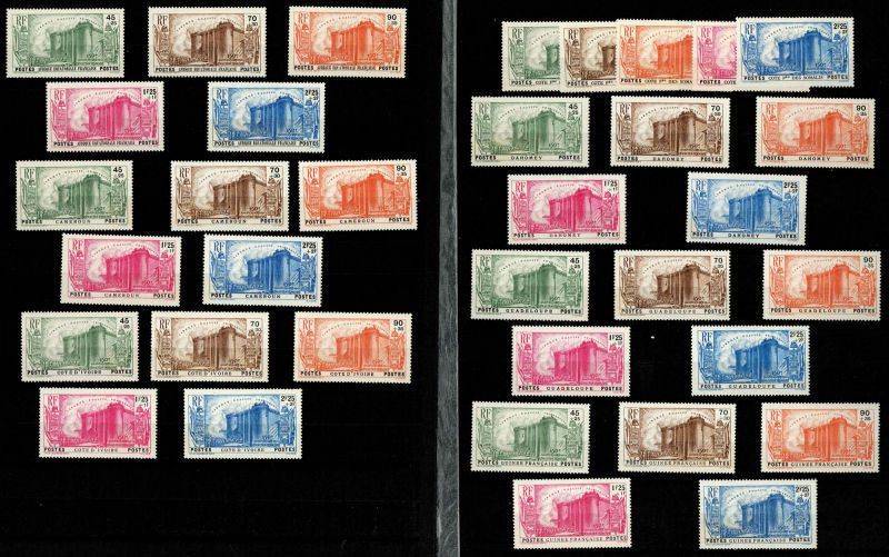 Lot 1578 - MONACO, FRENCH COLONIES A-Z INCLUDING RARITIES cote d'ivoire - Francois Feldman F.C.N.P François FELDMAN sale #135 Lot 1578 - MONACO, FRENCH COLONIES A-Z INCLUDING RARITIES cote d'ivoire - Francois Feldman F.C.N.P François FELDMAN sale #135