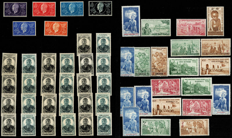 Lot 1582 - MONACO, FRENCH COLONIES A-Z INCLUDING RARITIES cote d'ivoire - Francois Feldman F.C.N.P François FELDMAN sale #135 Lot 1582 - MONACO, FRENCH COLONIES A-Z INCLUDING RARITIES cote d'ivoire - Francois Feldman F.C.N.P François FELDMAN sale #135