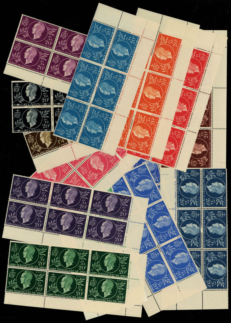 Lot 1583 - MONACO, FRENCH COLONIES A-Z INCLUDING RARITIES cote d'ivoire - Francois Feldman F.C.N.P François FELDMAN sale #135 Lot 1583 - MONACO, FRENCH COLONIES A-Z INCLUDING RARITIES cote d'ivoire - Francois Feldman F.C.N.P François FELDMAN sale #135