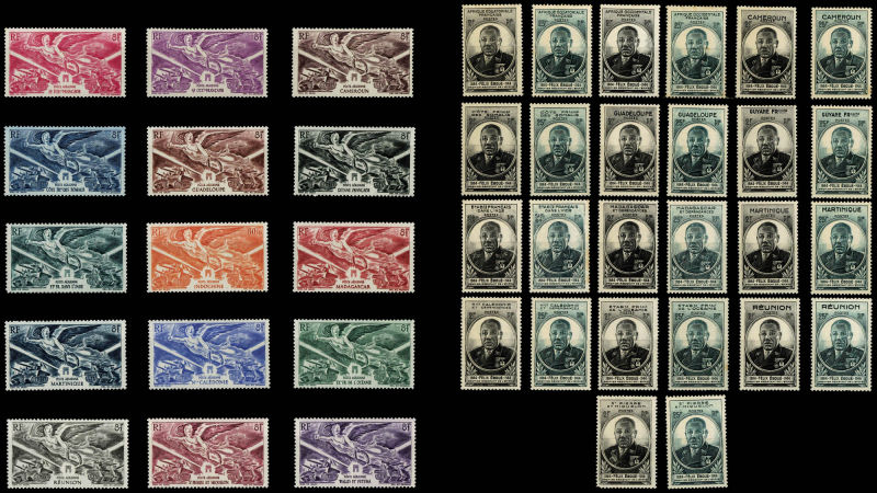 Lot 1592 - MONACO, FRENCH COLONIES A-Z INCLUDING RARITIES cote d'ivoire - Francois Feldman F.C.N.P François FELDMAN sale #135 Lot 1592 - MONACO, FRENCH COLONIES A-Z INCLUDING RARITIES cote d'ivoire - Francois Feldman F.C.N.P François FELDMAN sale #135