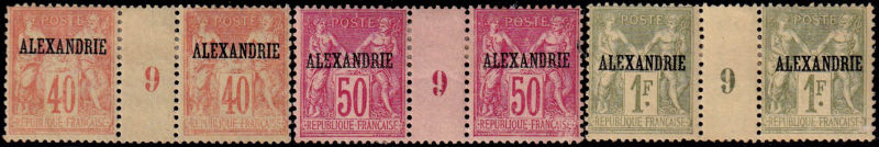 Lot 1640 - MONACO, FRENCH COLONIES A-Z INCLUDING RARITIES Crète - Francois Feldman F.C.N.P François FELDMAN sale #135 Lot 1640 - MONACO, FRENCH COLONIES A-Z INCLUDING RARITIES Crète - Francois Feldman F.C.N.P François FELDMAN sale #135