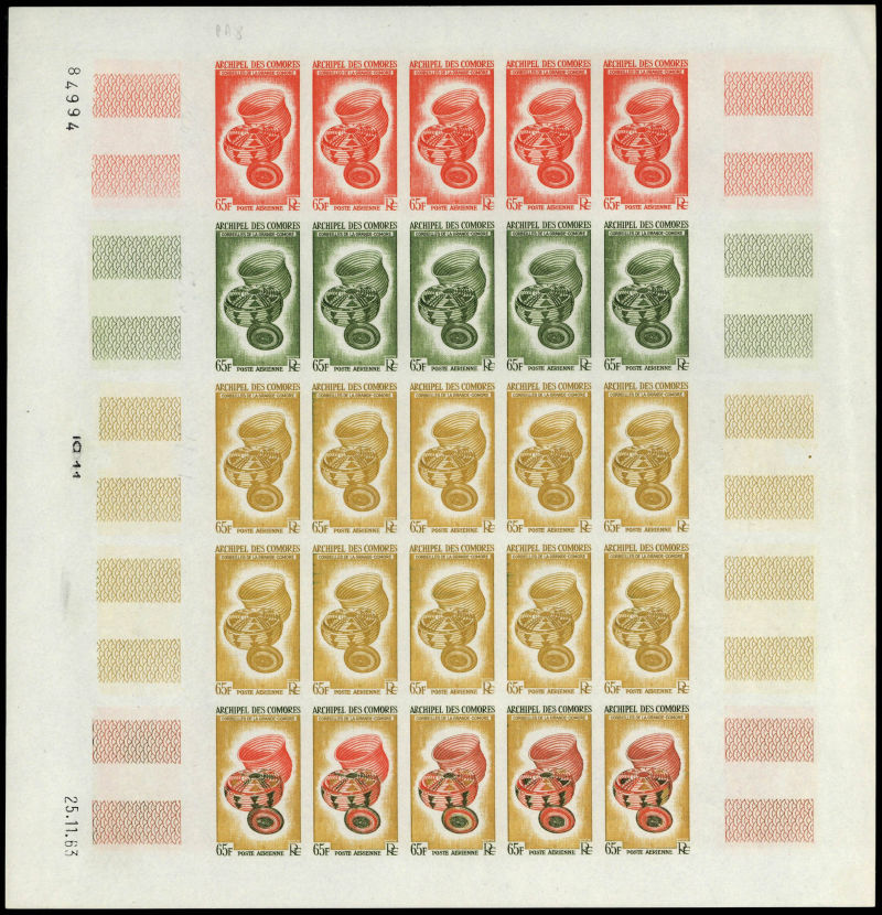 Lot 1812 - MONACO, FRENCH COLONIES A-Z INCLUDING RARITIES inde - Francois Feldman F.C.N.P François FELDMAN sale #135 Lot 1812 - MONACO, FRENCH COLONIES A-Z INCLUDING RARITIES inde - Francois Feldman F.C.N.P François FELDMAN sale #135