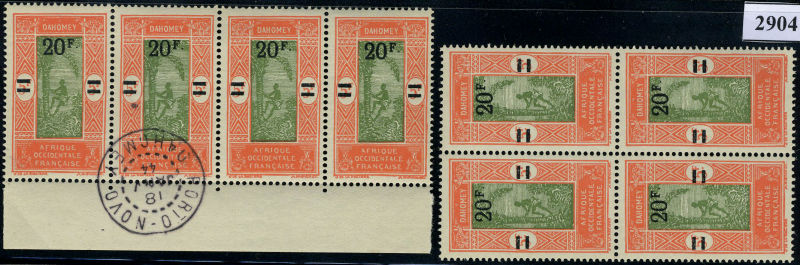 Lot 1913 - MONACO, FRENCH COLONIES A-Z INCLUDING RARITIES maroc -  Francois Feldman F.C.N.P François FELDMAN sale #135