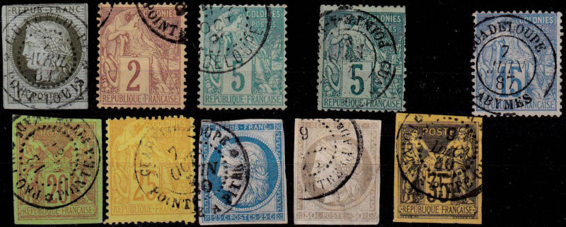 Lot 2010 - MONACO, FRENCH COLONIES A-Z INCLUDING RARITIES nouvelle caledonie - Francois Feldman F.C.N.P François FELDMAN sale #135 Lot 2010 - MONACO, FRENCH COLONIES A-Z INCLUDING RARITIES nouvelle caledonie - Francois Feldman F.C.N.P François FELDMAN sale #135