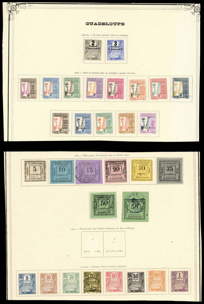 Lot 2029 - MONACO, FRENCH COLONIES A-Z INCLUDING RARITIES nouvelle caledonie - Francois Feldman F.C.N.P François FELDMAN sale #135 Lot 2029 - MONACO, FRENCH COLONIES A-Z INCLUDING RARITIES nouvelle caledonie - Francois Feldman F.C.N.P François FELDMAN sale #135