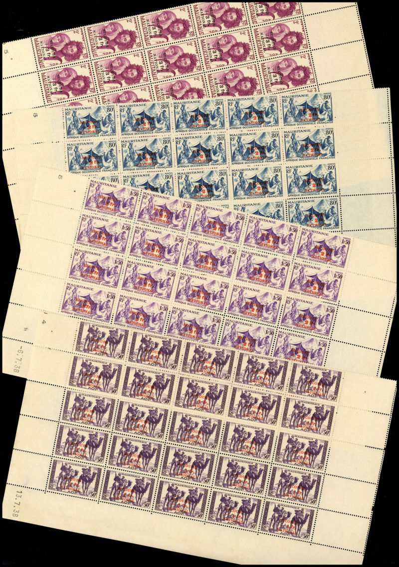 Lot 2248 - MONACO, FRENCH COLONIES A-Z INCLUDING RARITIES Sarre - Francois Feldman F.C.N.P François FELDMAN sale #135 Lot 2248 - MONACO, FRENCH COLONIES A-Z INCLUDING RARITIES Sarre - Francois Feldman F.C.N.P François FELDMAN sale #135
