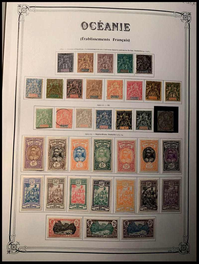 Lot 2342 - MONACO, FRENCH COLONIES A-Z INCLUDING RARITIES Tahiti - Francois Feldman F.C.N.P François FELDMAN sale #135 Lot 2342 - MONACO, FRENCH COLONIES A-Z INCLUDING RARITIES Tahiti - Francois Feldman F.C.N.P François FELDMAN sale #135
