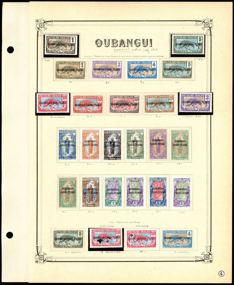 Lot 2343 - MONACO, FRENCH COLONIES A-Z INCLUDING RARITIES Tahiti - Francois Feldman F.C.N.P François FELDMAN sale #135 Lot 2343 - MONACO, FRENCH COLONIES A-Z INCLUDING RARITIES Tahiti - Francois Feldman F.C.N.P François FELDMAN sale #135