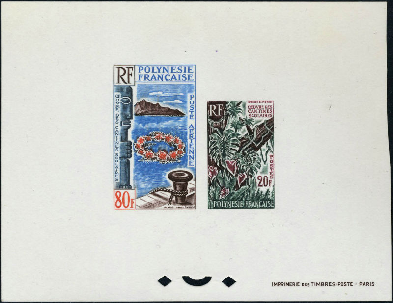Lot 2346 - MONACO, FRENCH COLONIES A-Z INCLUDING RARITIES Tahiti - Francois Feldman F.C.N.P François FELDMAN sale #135 Lot 2346 - MONACO, FRENCH COLONIES A-Z INCLUDING RARITIES Tahiti - Francois Feldman F.C.N.P François FELDMAN sale #135