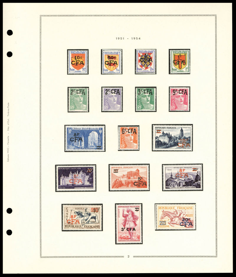 Lot 2411 - MONACO, FRENCH COLONIES A-Z INCLUDING RARITIES togo -  Francois Feldman F.C.N.P François FELDMAN sale #135